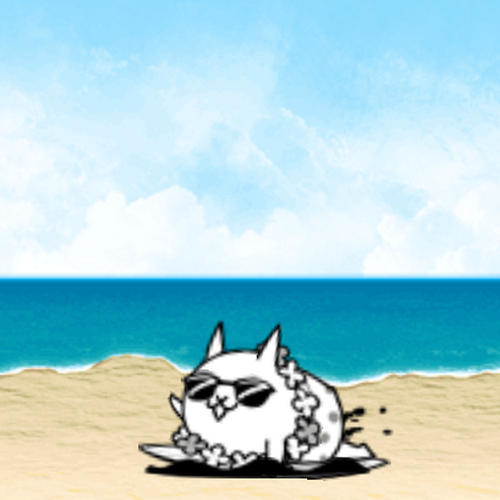 Surfer Cat (Super Rare Cat) | Battle Cats Wiki | Fandom