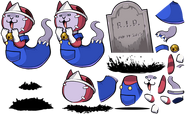 Extra-Life Cat's spritesheet