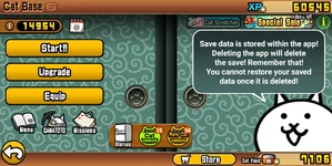 Cat Base Menu from version 11.10