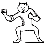 High quality art of Kung Fu Cat