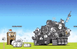 Mighty Kat A Pult Uber Rare Cat Battle Cats Wiki Fandom