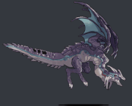 Wyvern's moving animation