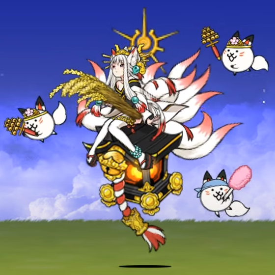 Trickster Himeyuri (Uber Rare Cat) | Battle Cats Wiki | Fandom