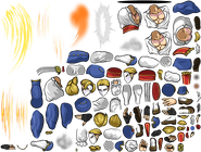 Vega's spritesheet