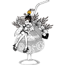 Natsu Mikan's sprite in the Storage