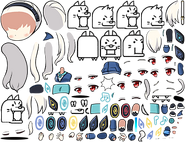 Nana & Doge's spritesheet