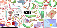 Happy 100's spritesheet