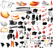 649 s.png (75 КБ) Лист спрайтов Бессмертного Хандзо