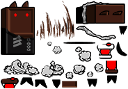Chocolate Doge's spritesheet