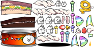 10th Anniv. Cake Doge spritesheet