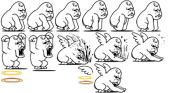 Angelic Gory's spritesheet