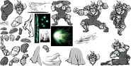 Iron Claw X's spritesheet