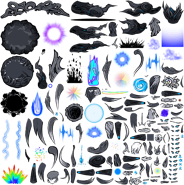 Лист спрайтов вечерней Идзанами