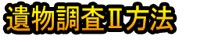 Ibutsu Chōsa Ⅱ Hōhō