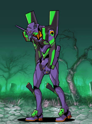 Eva Unit-01 (Uber Rare Cat) | Battle Cats Wiki | Fandom