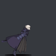 Saber Alter's moving animation