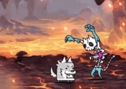 Анимаци атаки дикого пса