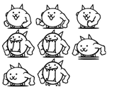 Macho Cat's spritesheet