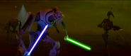 Grievous Hero leads his droids to kill Talzin
