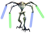 A full body image of the heroic General Grievous.