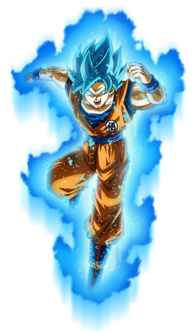 Son Goku - Super Saiyan Blue Feduary 2022 PNG by Teejee67 on