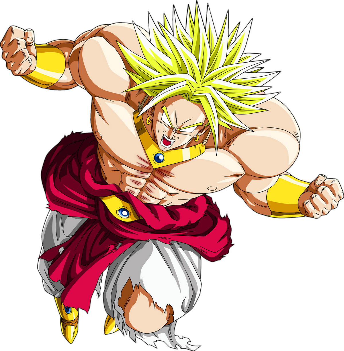 Fictional Battle Omniverse Wiki - Broly Art Xenoverse 2, HD Png