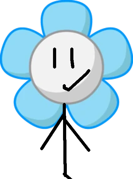 Blue Robot Flower | Battle For Dream Island Parody Wiki | Fandom