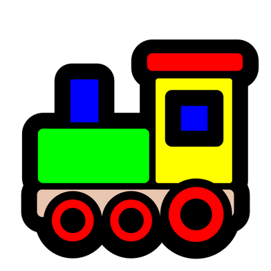 Pitr Toy train icon