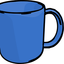 Blue mug on a transparent background by PRUSSIAART on DeviantArt