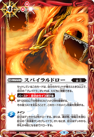 Spiral Draw | Battle Spirits Wiki | Fandom