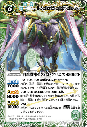 The SephirothicSheepDeity Sephiro-Aries | Battle Spirits
