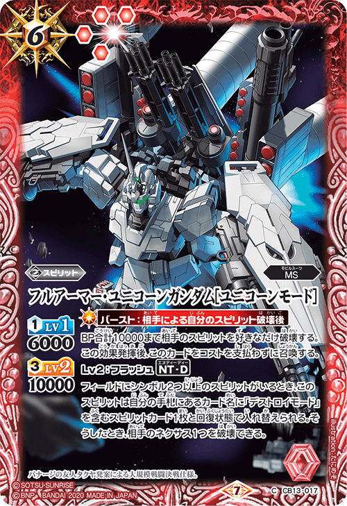 Full Armor Unicorn Gundam Unicorn Mode Battle Spirits Wiki Fandom