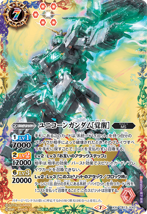 Unicorn Gundam Awakened Battle Spirits Wiki Fandom