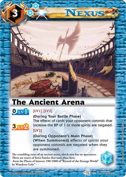 The Ancient Arena | Battle Spirits Wiki | Fandom