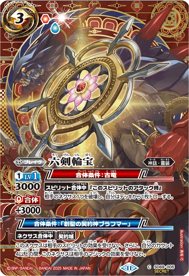 The Six-Sword Wheel Treasure | Battle Spirits Wiki | Fandom