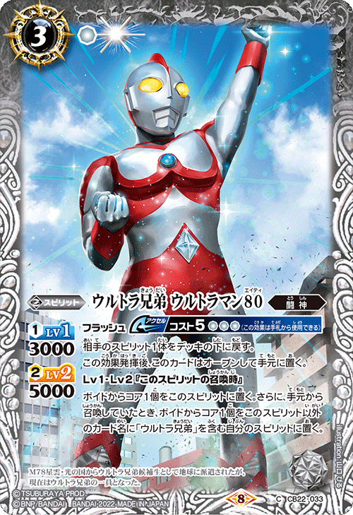 Ultra Brothers Ultraman 80 | Battle Spirits Wiki | Fandom