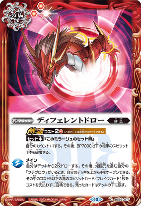 Different Draw | Battle Spirits Wiki | Fandom