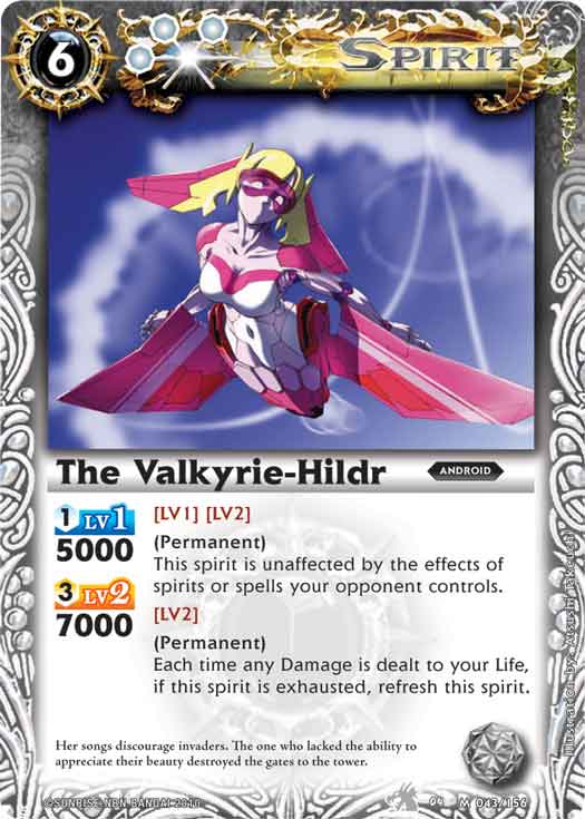 The Valkyrie-Hildr | Battle Spirits Wiki | Fandom