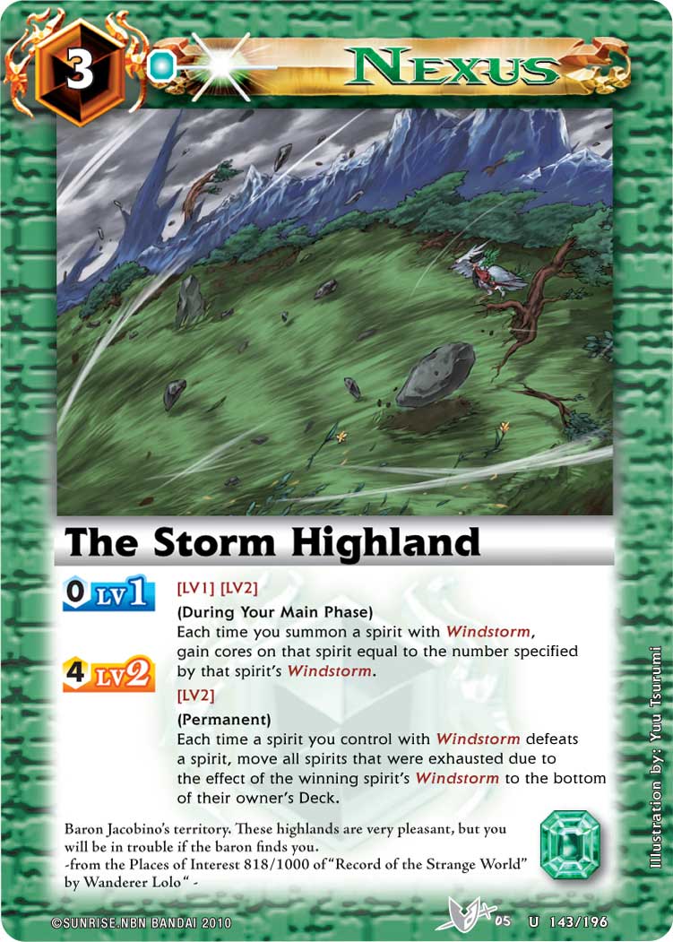 The Storm Highland | Battle Spirits Wiki | Fandom