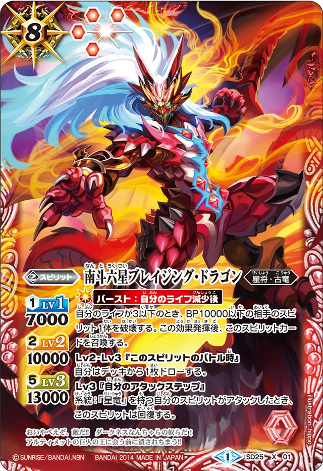 The MilkDipper Blazing-Dragon | Battle Spirits Wiki | Fandom