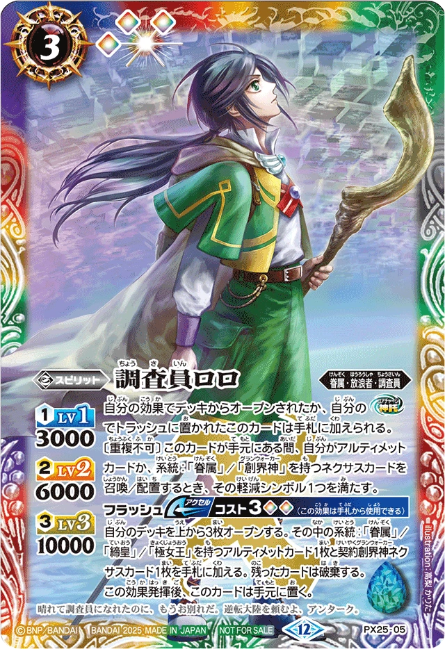 The Investigator Lolo | Battle Spirits Wiki | Fandom