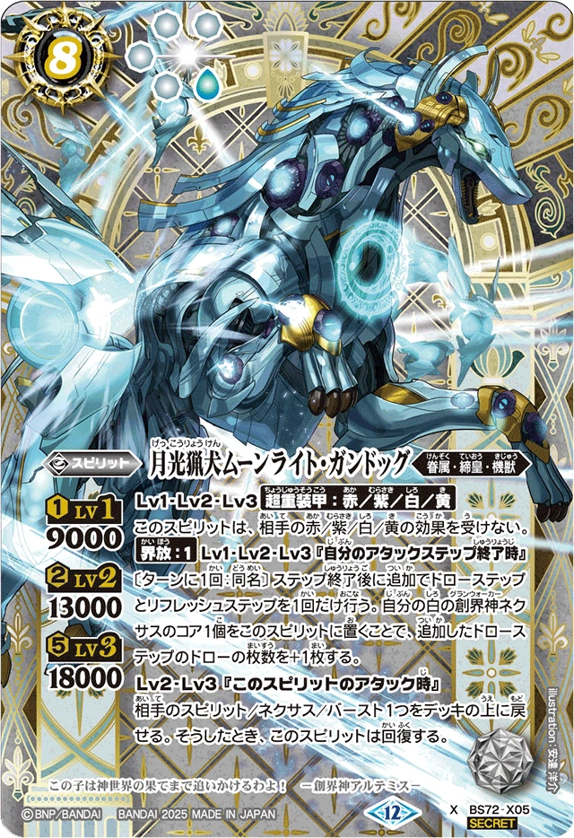 The MoonlightHunterDog Moonlite-GunDog | Battle Spirits Wiki | Fandom