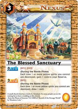 The Blessed Sanctuary | Battle Spirits Wiki | Fandom The Blessed Sanctuary | Battle Spirits Wiki | Fandom