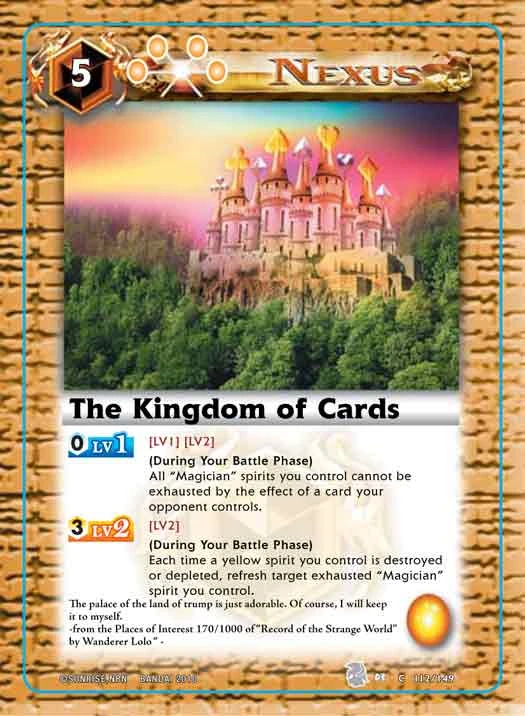 The Kingdom of Cards | Battle Spirits Wiki | Fandom The Kingdom of Cards | Battle Spirits Wiki | Fandom