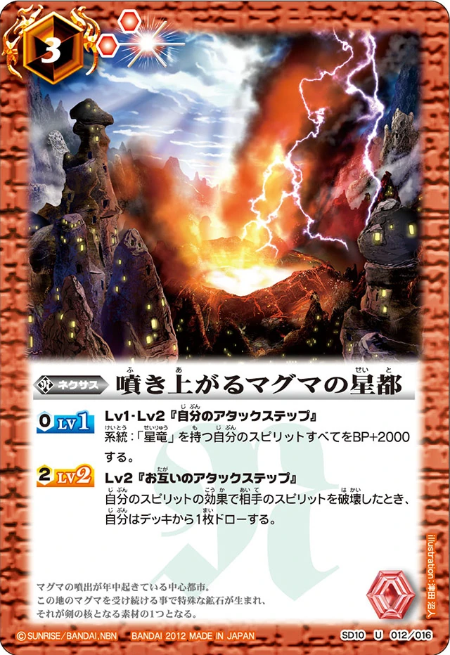 The Magma Spouting Star City | Battle Spirits Wiki | Fandom