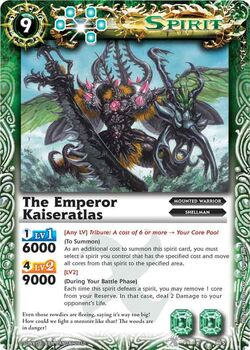 The Emperor Kaiseratlas | Battle Spirits Wiki | Fandom The Emperor Kaiseratlas | Battle Spirits Wiki | Fandom