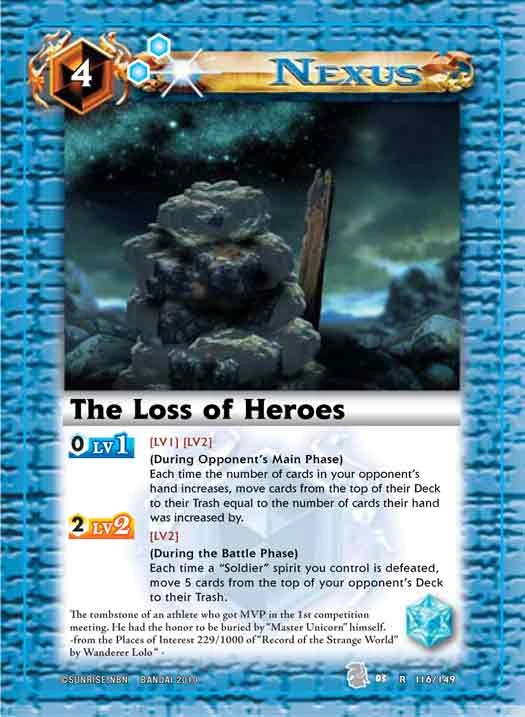 The Loss Of Heroes Battle Spirits Wiki Fandom
