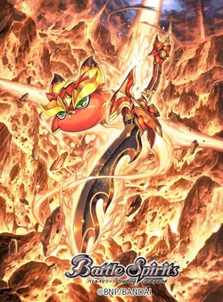 The BurningContractSword Heat Riser | Battle Spirits Wiki | Fandom