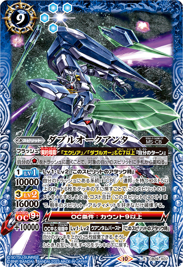 00 Qan［T］ | Battle Spirits Wiki | Fandom