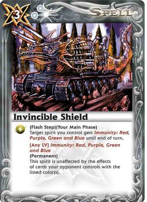 Invincible Shield | Battle Spirits Wiki | Fandom